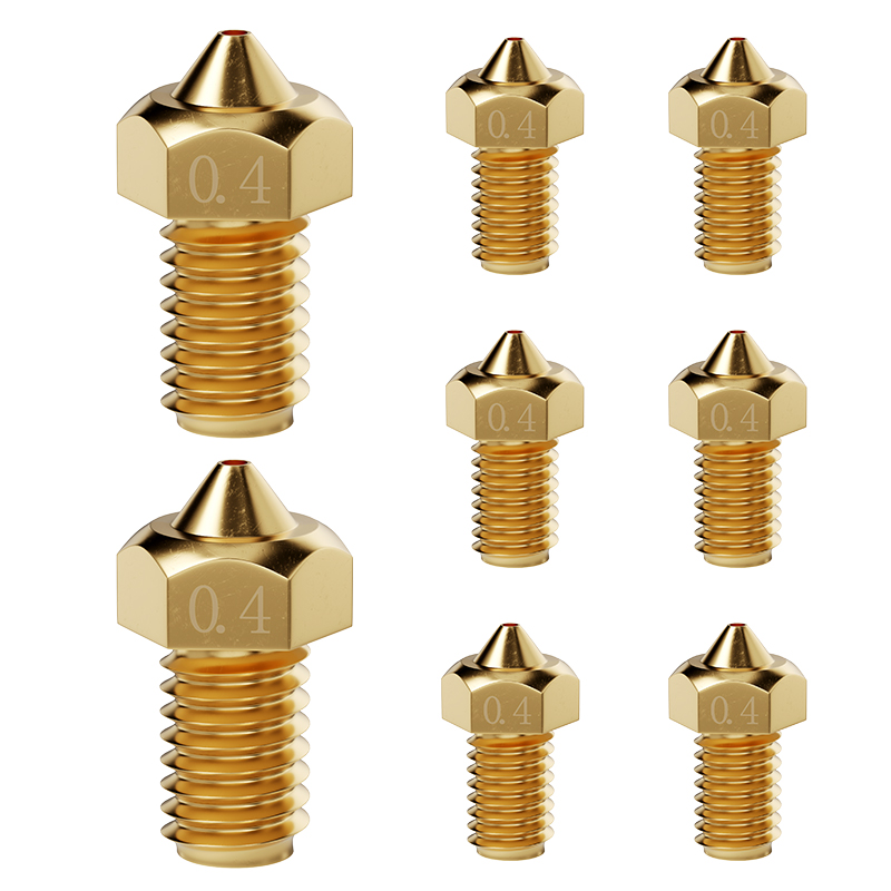 3D Printer Nozzle Brass - 0.4mm Pirinç Nozüller Anycubic Kobra, Kobra