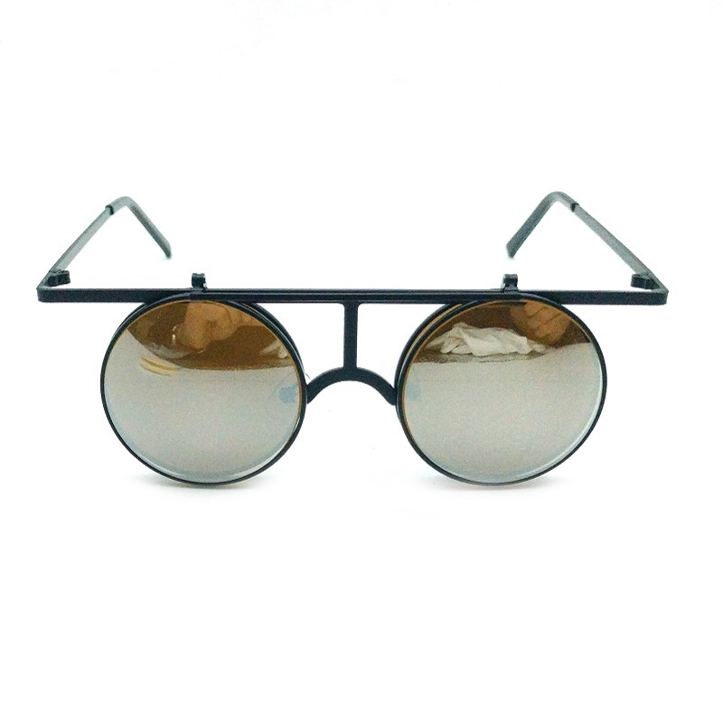 3D Printing Glasses Frames - Muhteşem Siyah Çerçeveli Gümüş Lensli Kaldırılabilir