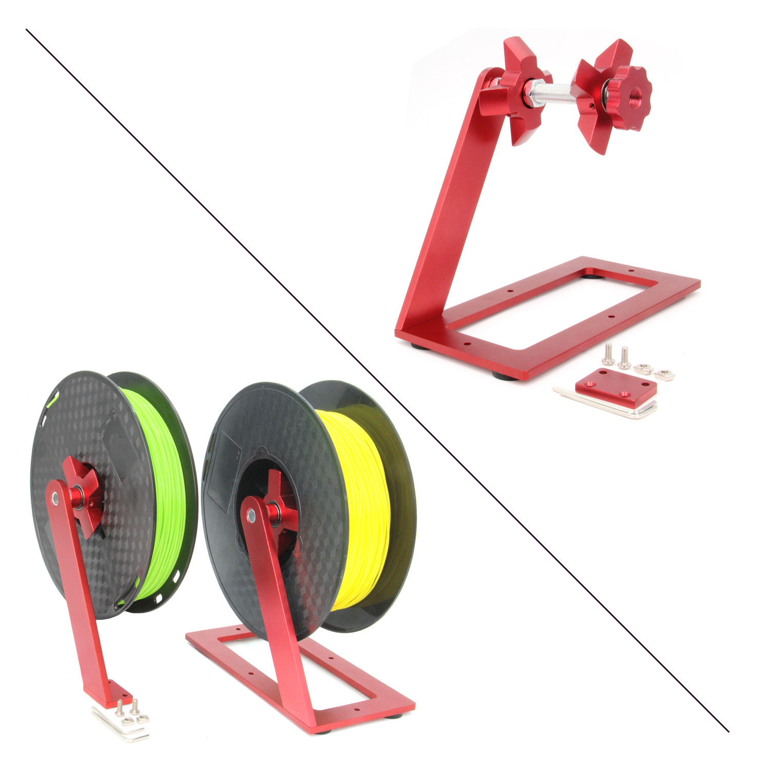 Abs Filament Spool - 3D yazıcı Filament tutucu döner biriktirme
