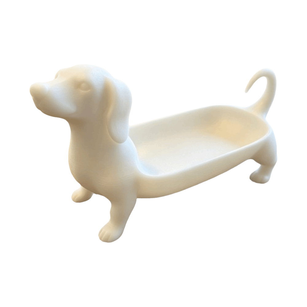 3D Printing Table - Yeni Dachshund Sosis Köpek Takı Saklama
