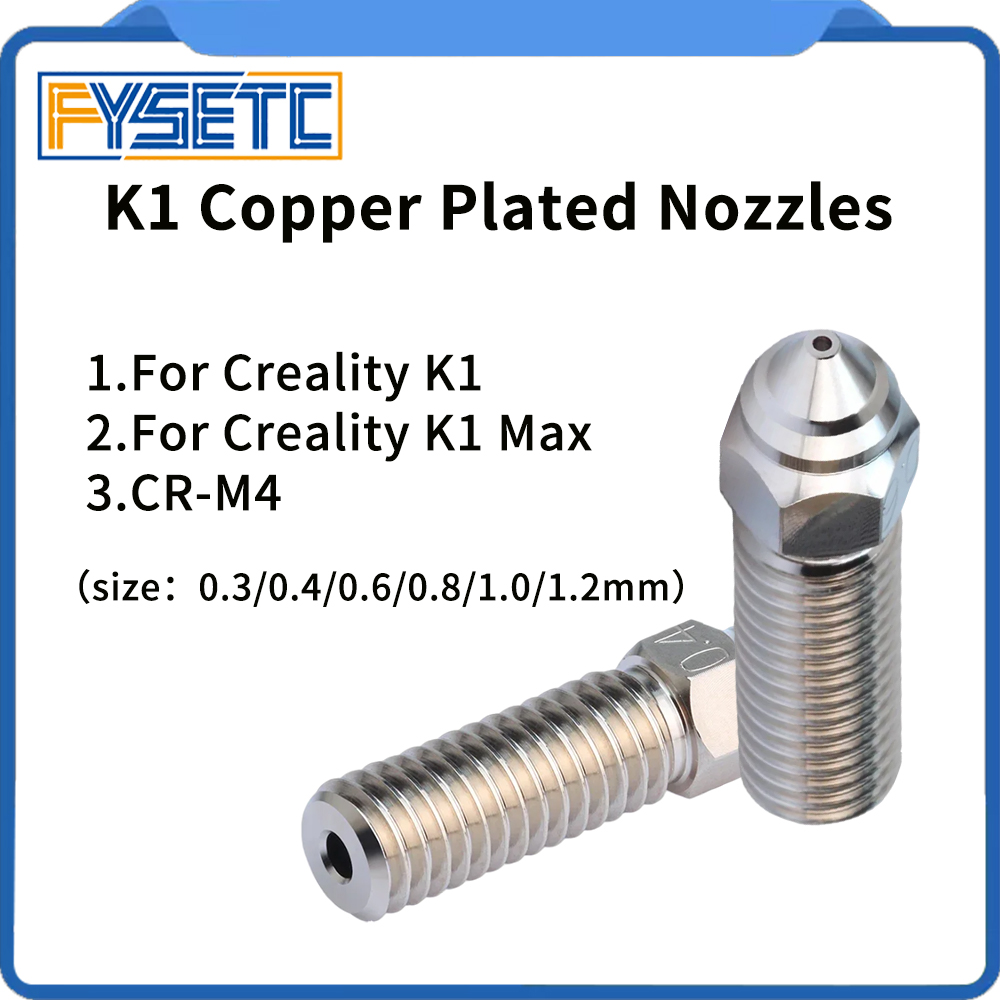 3D Printer Nozzle Brass - Ender 3 V3 KE K1/k1 Max