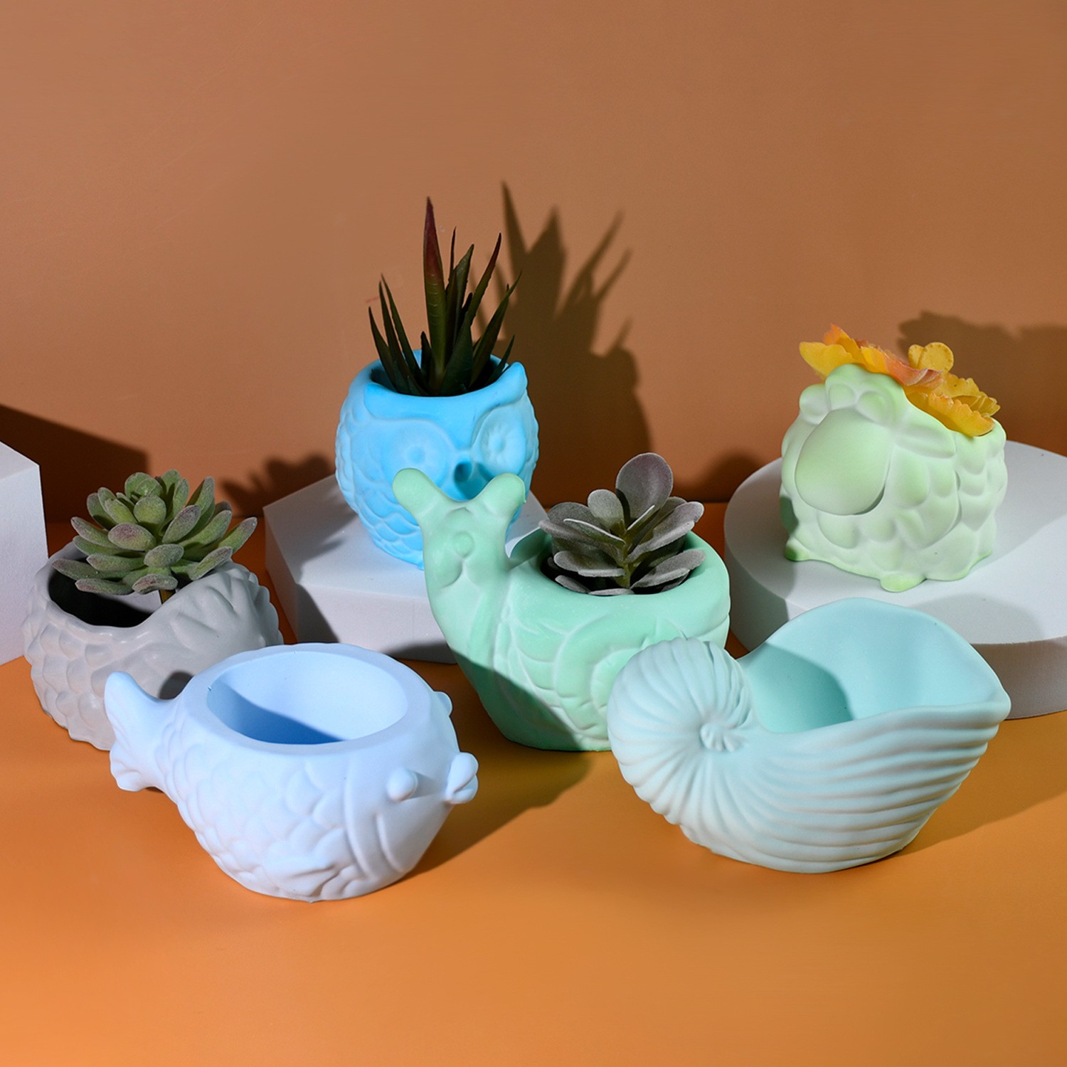 3D Hayvan Saksı silikon kalıp  - 3D Printing Pot incelemesi ve fiyatı