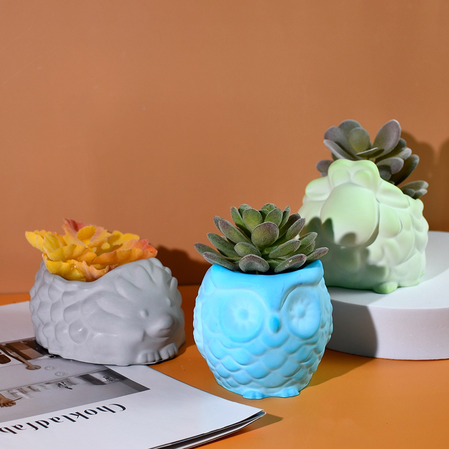 3D Hayvan Saksı silikon kalıp  - 3D Printing Pot incelemesi ve fiyatı