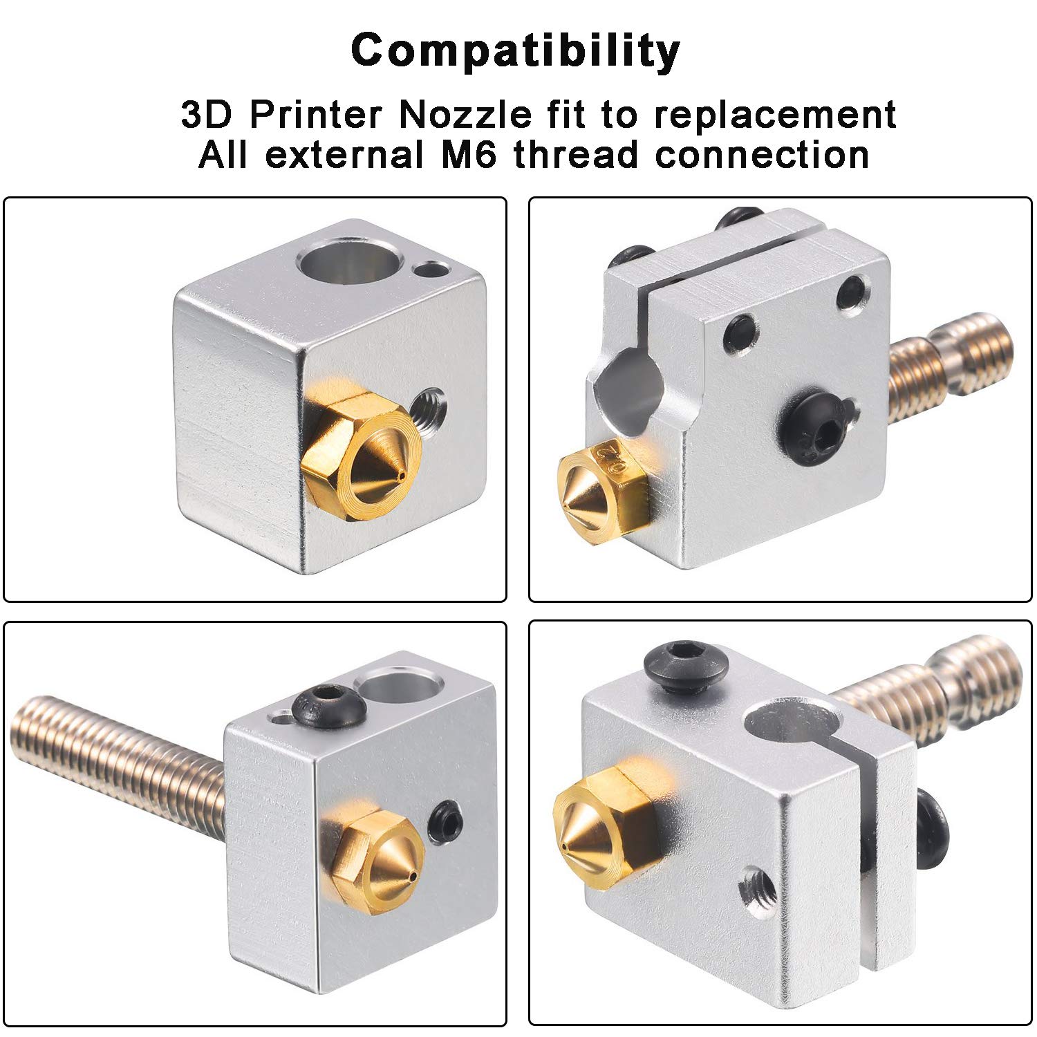 0.4mm Pirinç Nozüller Anycubic - 3D Printer Nozzle Brass incelemesi ve fiyatı