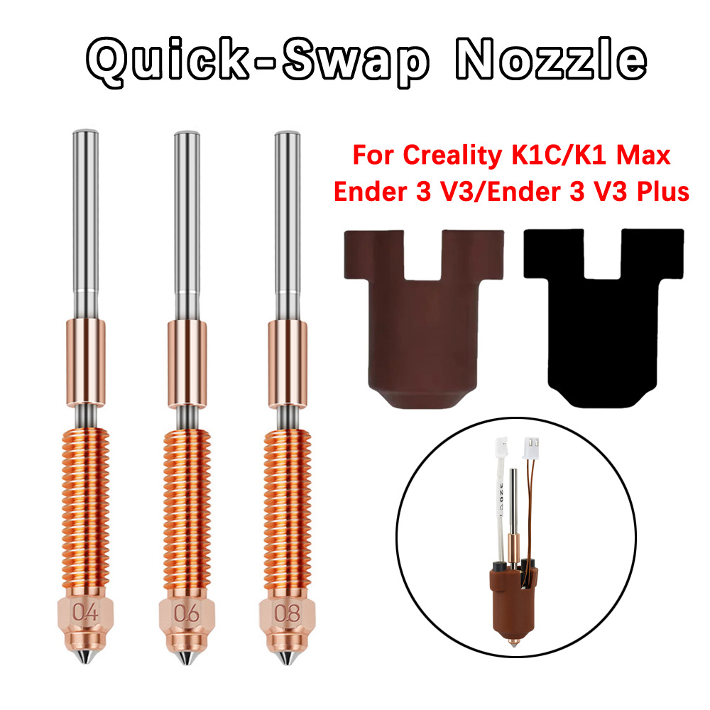 K1 Max Hızlı Değiştirilebilir  - 3D Printer Nozzle Brass incelemesi ve fiyatı