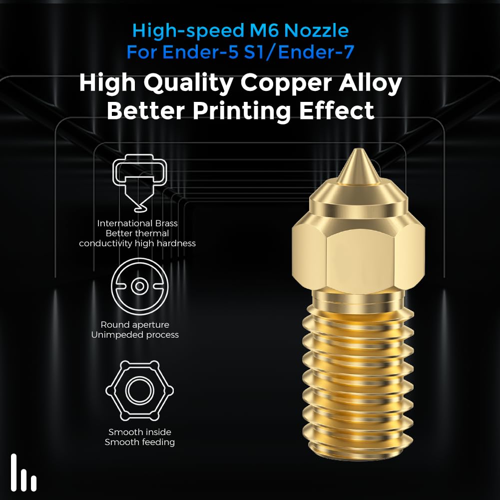Resmi Creality Ender 3 V3 SE N - 3D Printer Nozzle Brass incelemesi ve fiyatı