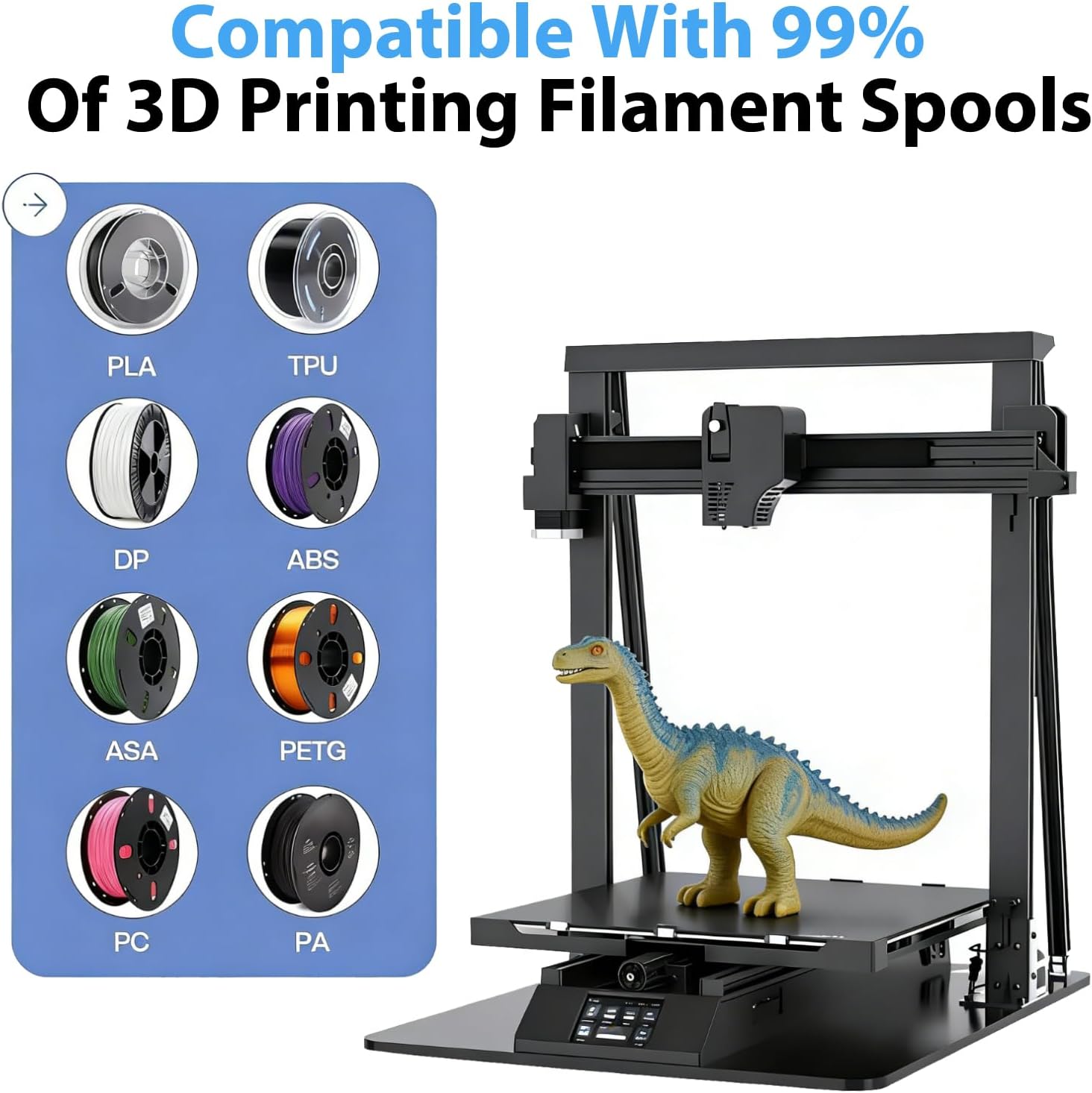 Vakum Pompalı Yükseltilmiş 3D  - Abs Filament Spool incelemesi ve fiyatı