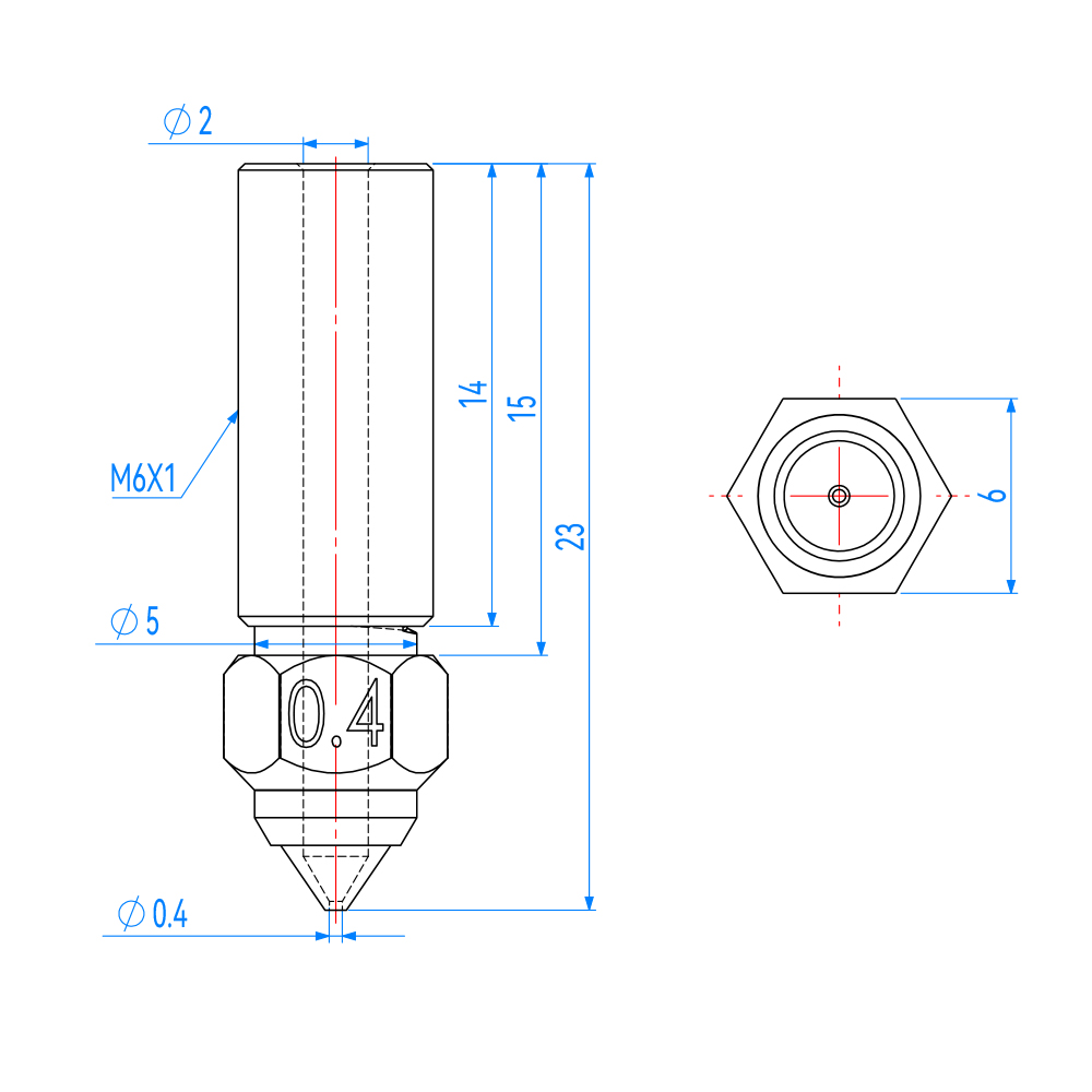 Creality K1 Max Ender 3 V3 KE  - 3D Printer Nozzle Brass incelemesi ve fiyatı