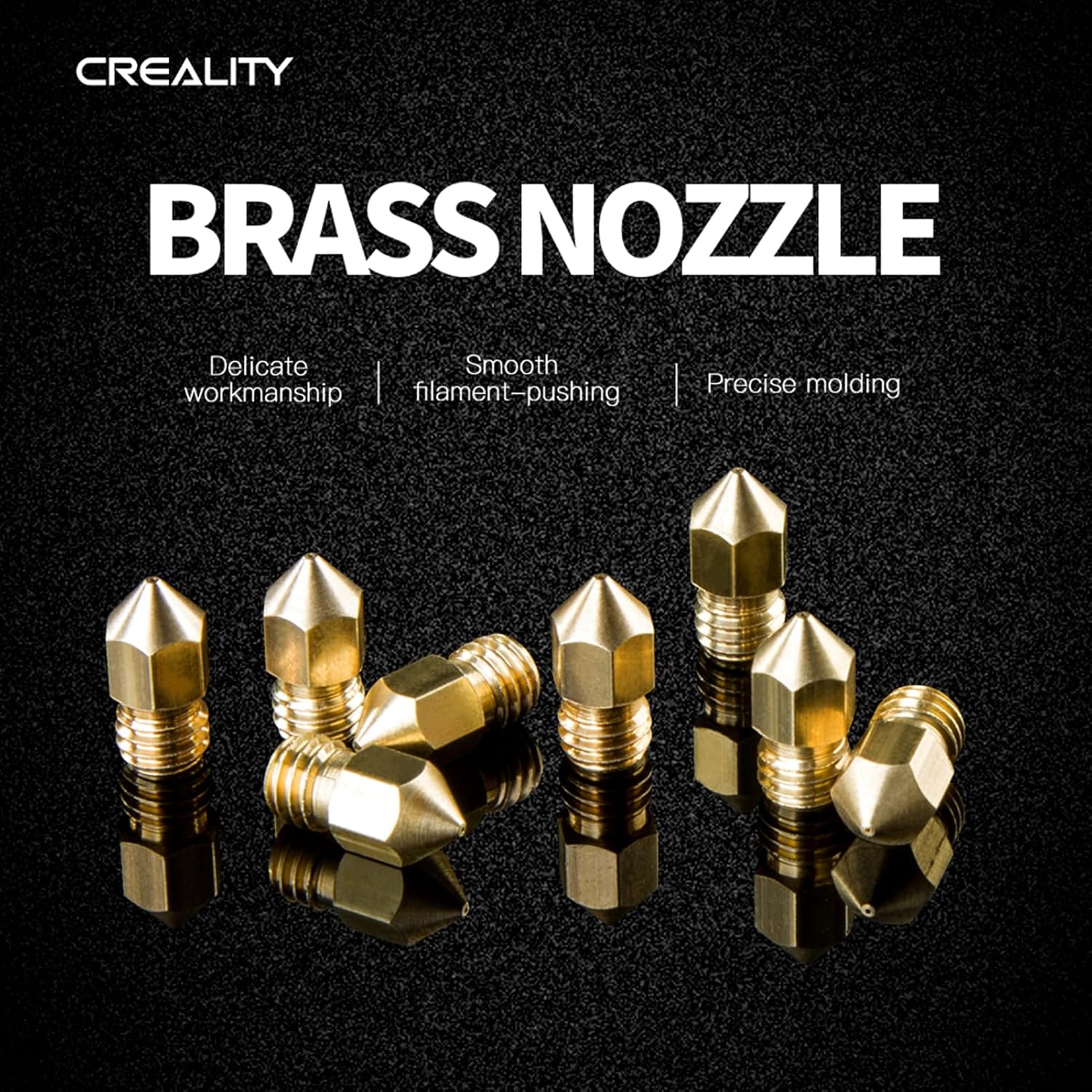 Resmi Creality Ender 3/Ender 5 - 3D Printer Nozzle Brass incelemesi ve fiyatı