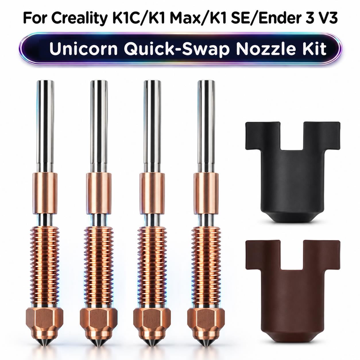 Creality K1C K1 Max K1 SE Ende - 3D Printer Nozzle Brass incelemesi ve fiyatı