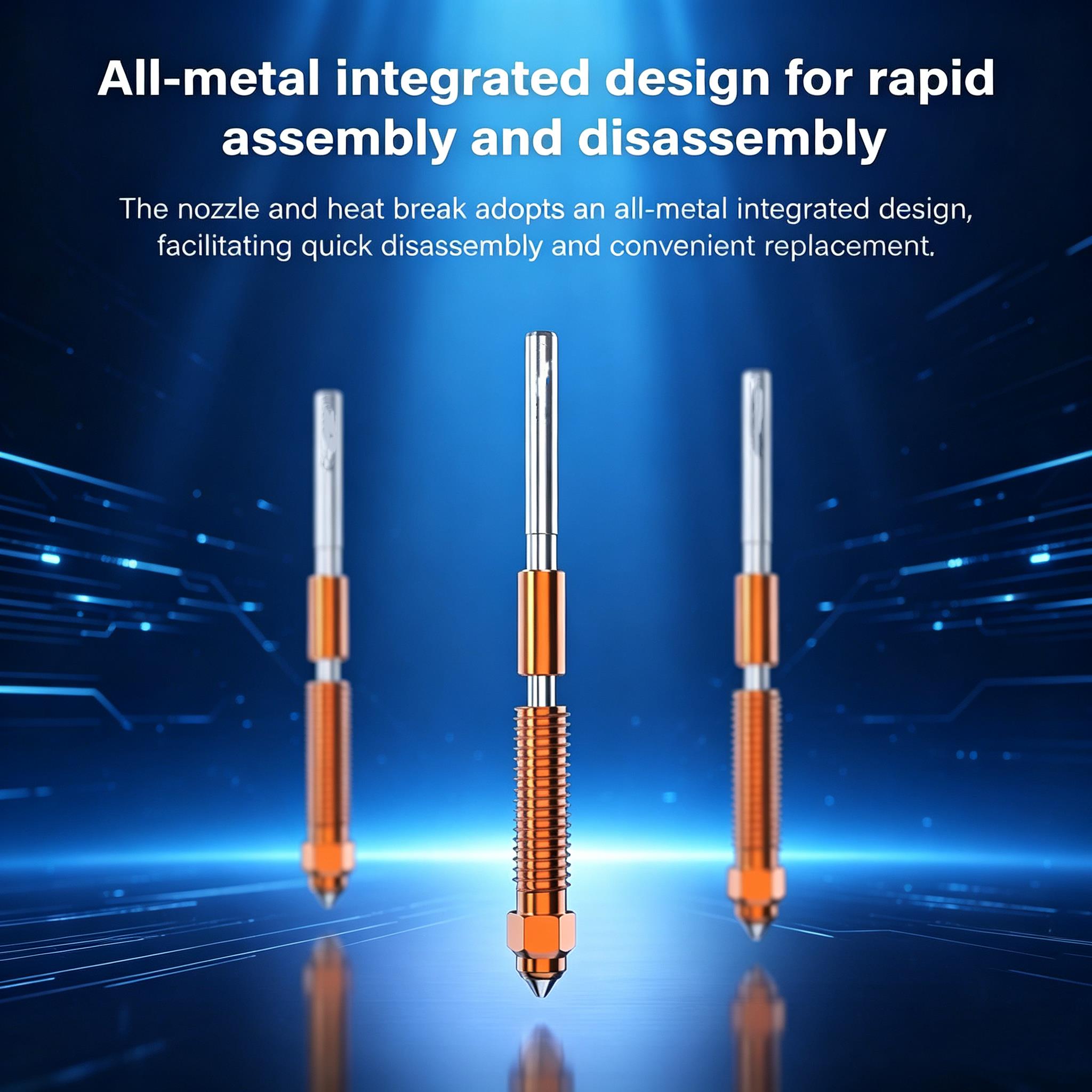 Creality K1C K1 Max K1 SE Ende - 3D Printer Nozzle Brass incelemesi ve fiyatı