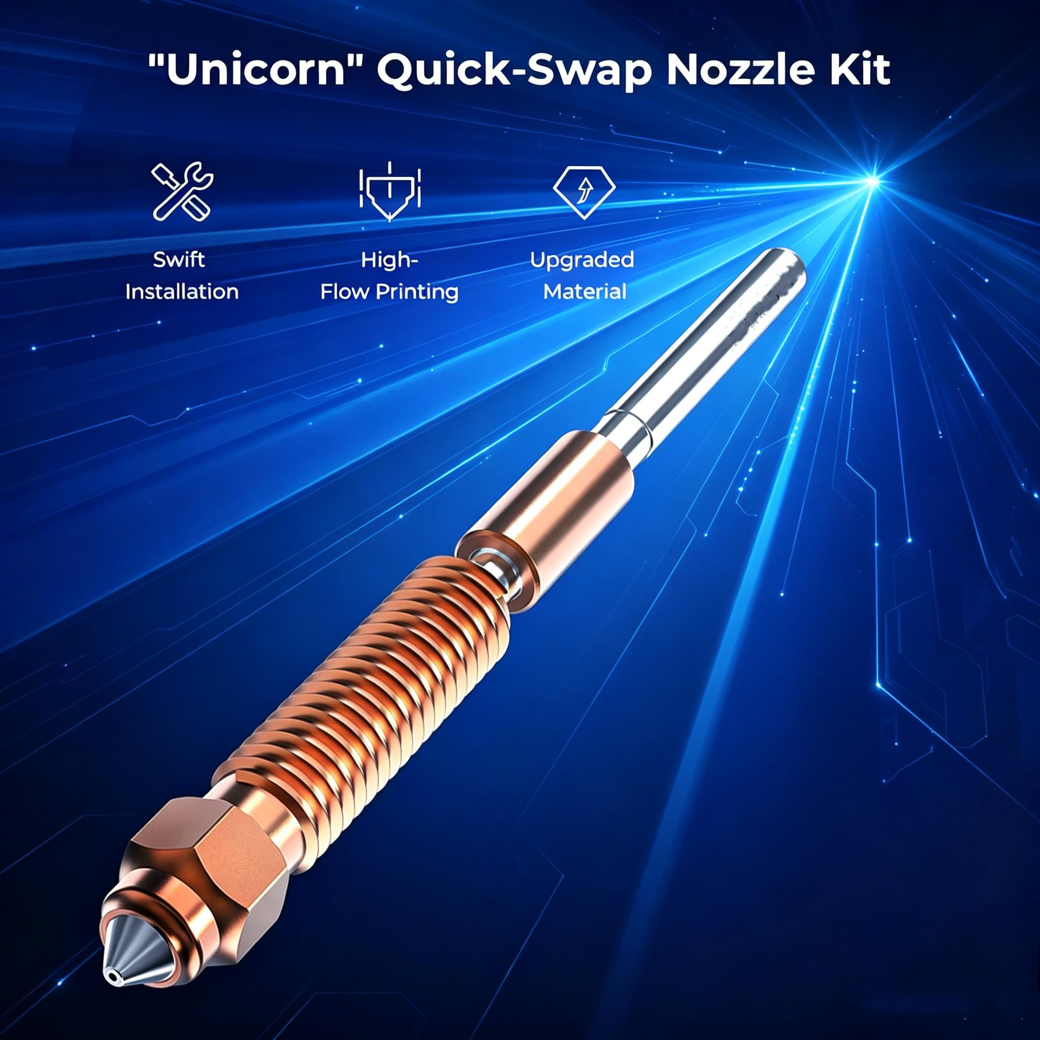 Creality K1C K1 Max K1 SE Ende - 3D Printer Nozzle Brass incelemesi ve fiyatı