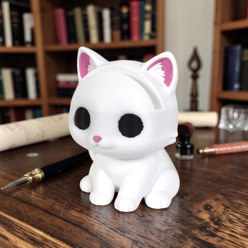 Yaratıcı Sevimli Kedi Şeklinde - 3D Printing Glasses Frames incelemesi ve fiyatı