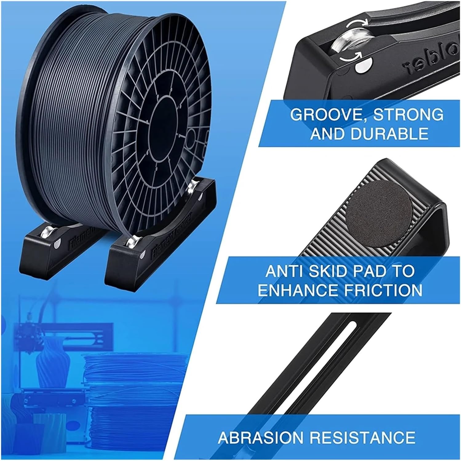 1KG Filament Makara Tutucu Rul - Abs Filament Spool incelemesi ve fiyatı