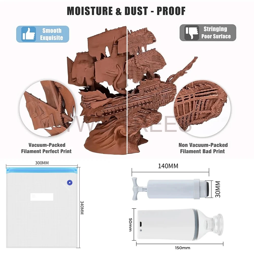 3D Baskı Vakum Torbası Filamen - Abs Filament Spool incelemesi ve fiyatı