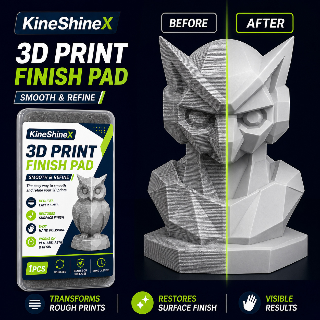 3D Baskı Son İşlem Pedi, PLA A - 3D Printing Technology incelemesi ve fiyatı