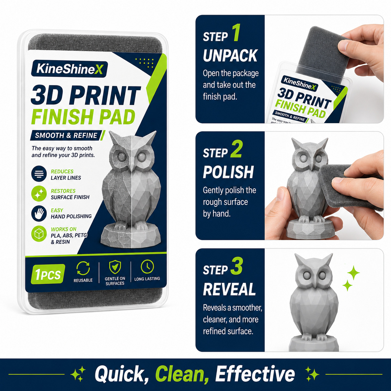 3D Baskı Son İşlem Pedi, PLA A - 3D Printing Technology incelemesi ve fiyatı