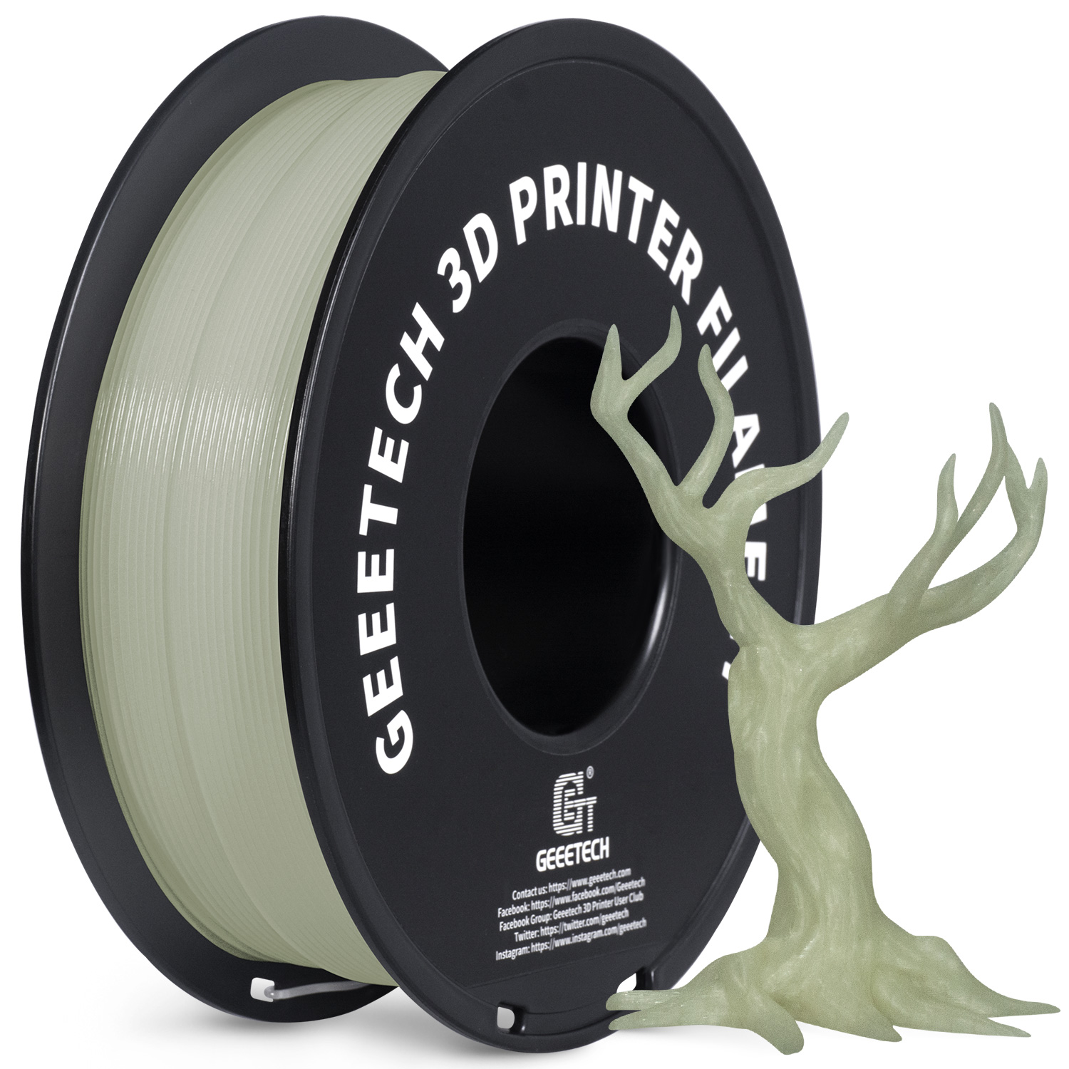 GEEETECH Aydınlık PLA Filament - Abs Filament Spool incelemesi ve fiyatı